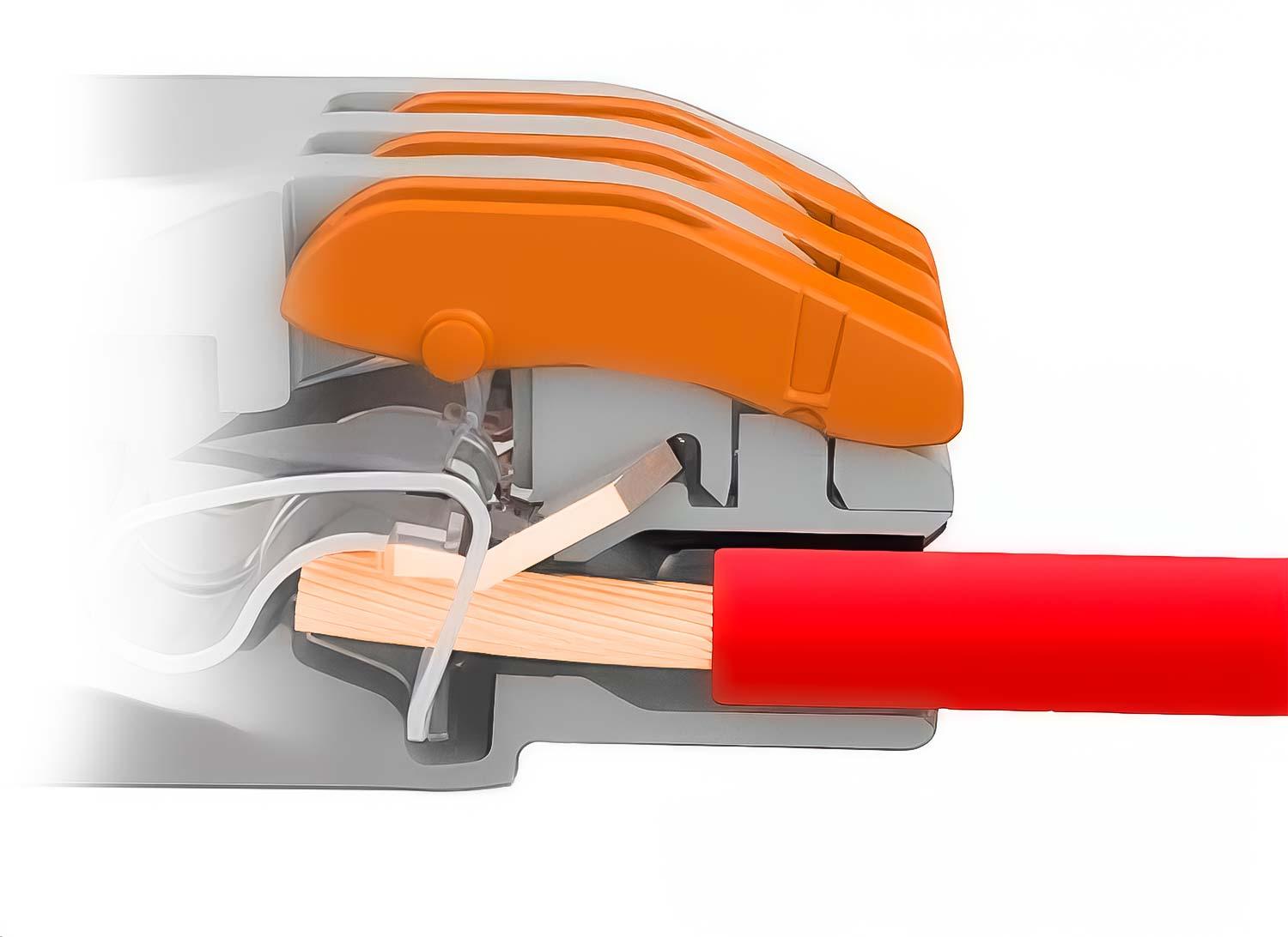 ADAPTADOR CONECTOR EMPALME ELECTRICO RAPIDO CABLES CORRIENTE 4 TOMAS - 7