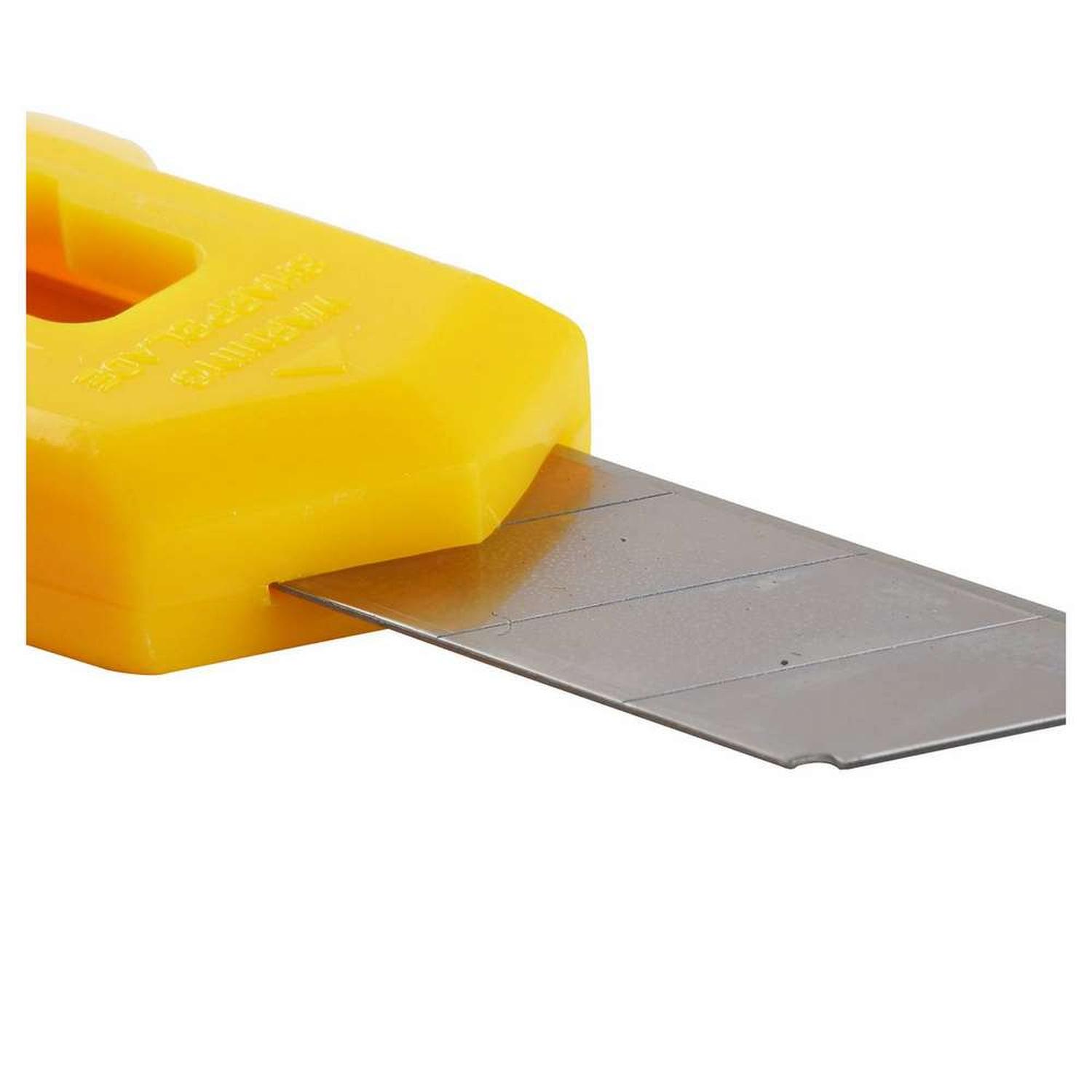CORTA CARTÓN GEN PAPELERIA CUTTER CARTONERO RETRACTIL MANUALIDAD COLOR AL AZAR - 6