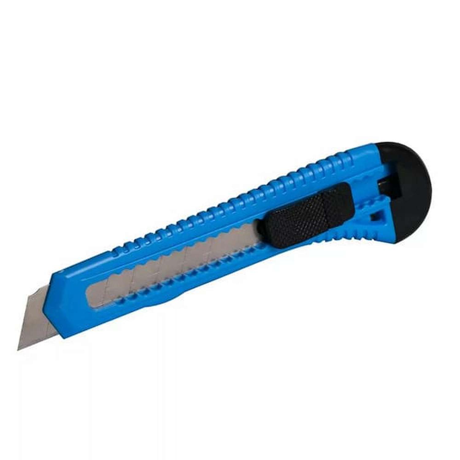 CORTA CARTÓN GEN PAPELERIA CUTTER CARTONERO RETRACTIL MANUALIDAD COLOR AL AZAR - 8