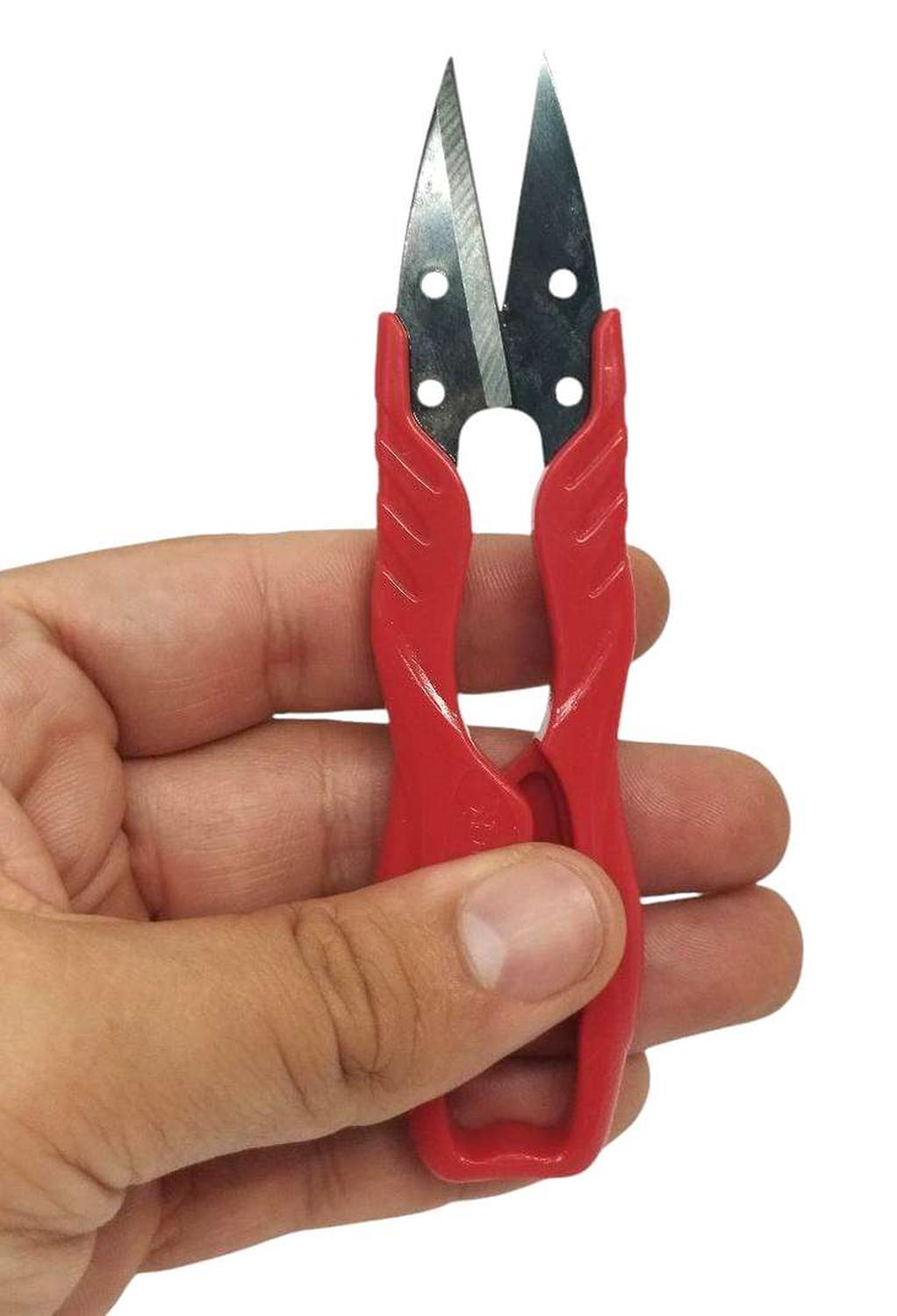 MINI CORTA HILACHA HILO HILACHERA COSTURA TIJERA PORTATIL 11CM COLOR AL AZAR - 5