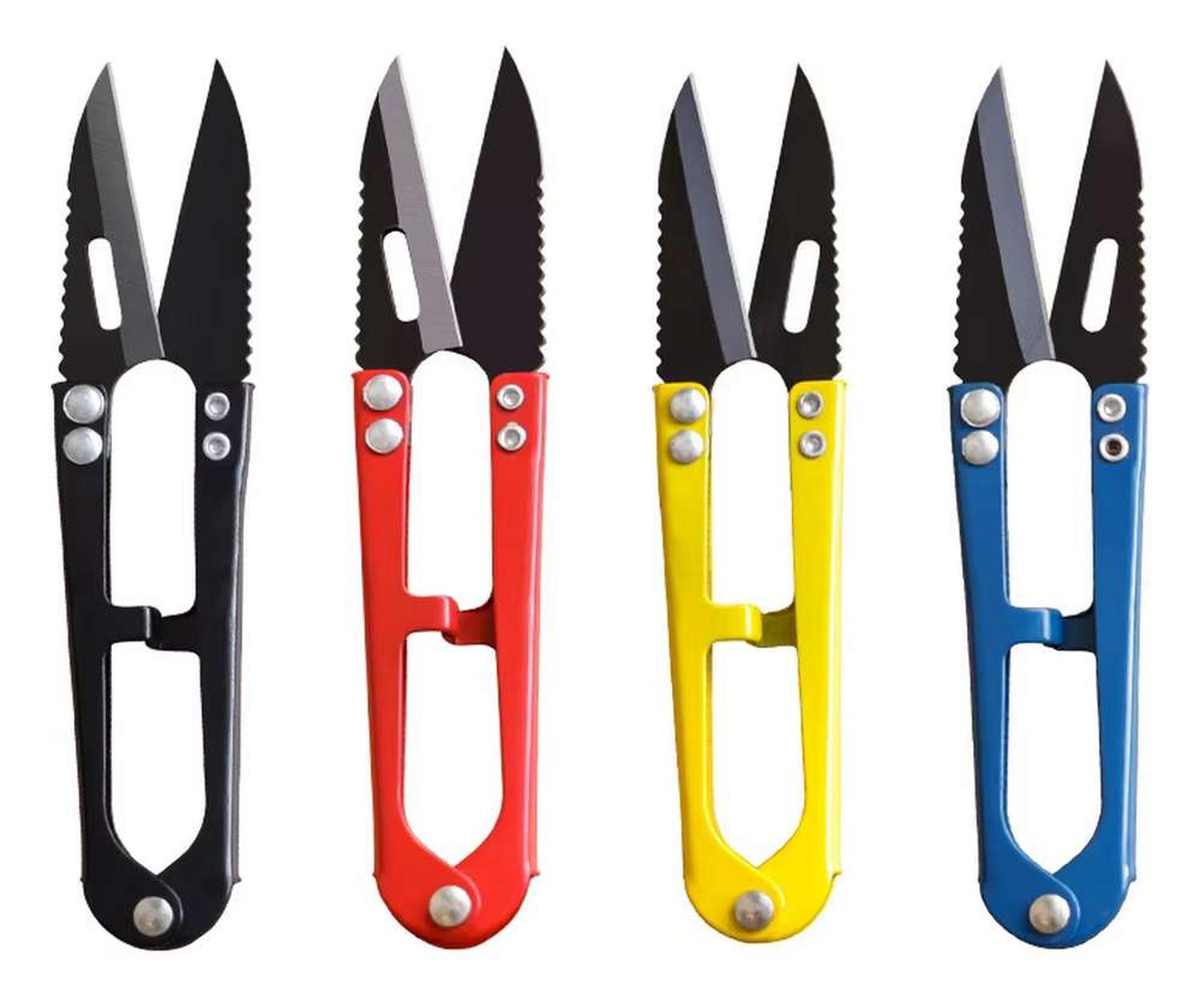 MINI CORTA HILACHA HILO HILACHERA COSTURA TIJERA PORTATIL 12.5CM COLOR AL AZAR - 1