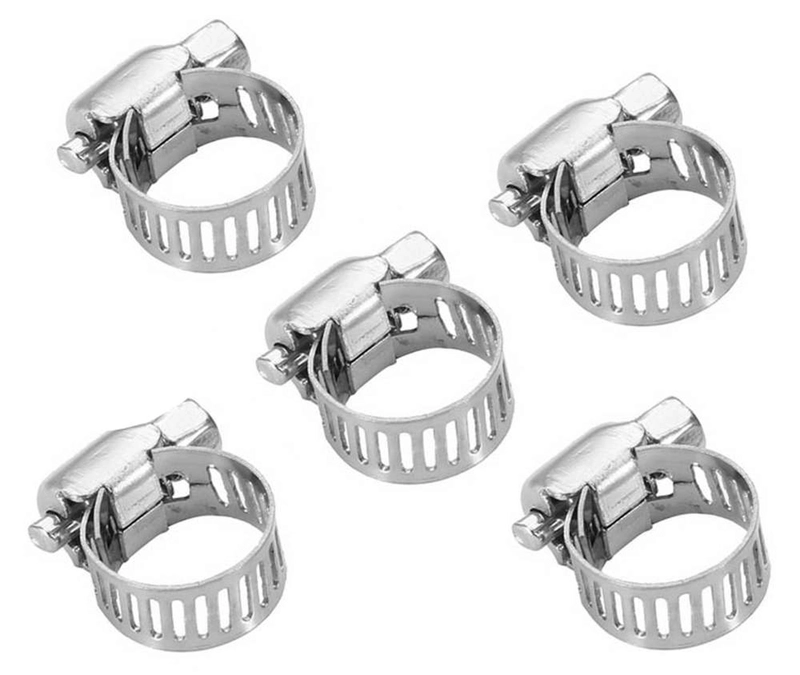 5X KIT SET ABRAZADERA AJUSTABLE DE MANGUERA AIRE AGUA JARDIN 5X - 2