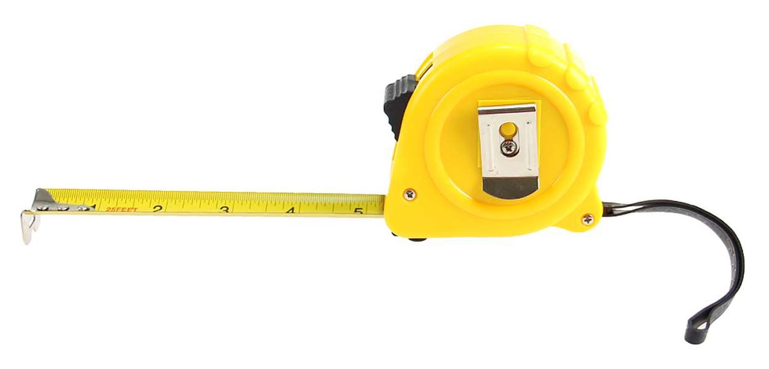 HUINCHA DE MEDIR CINTA HERRAMIENTA RETRACTIL MILIMETRO PORTATIL 5 MTRS COLOR AL AZAR - 5