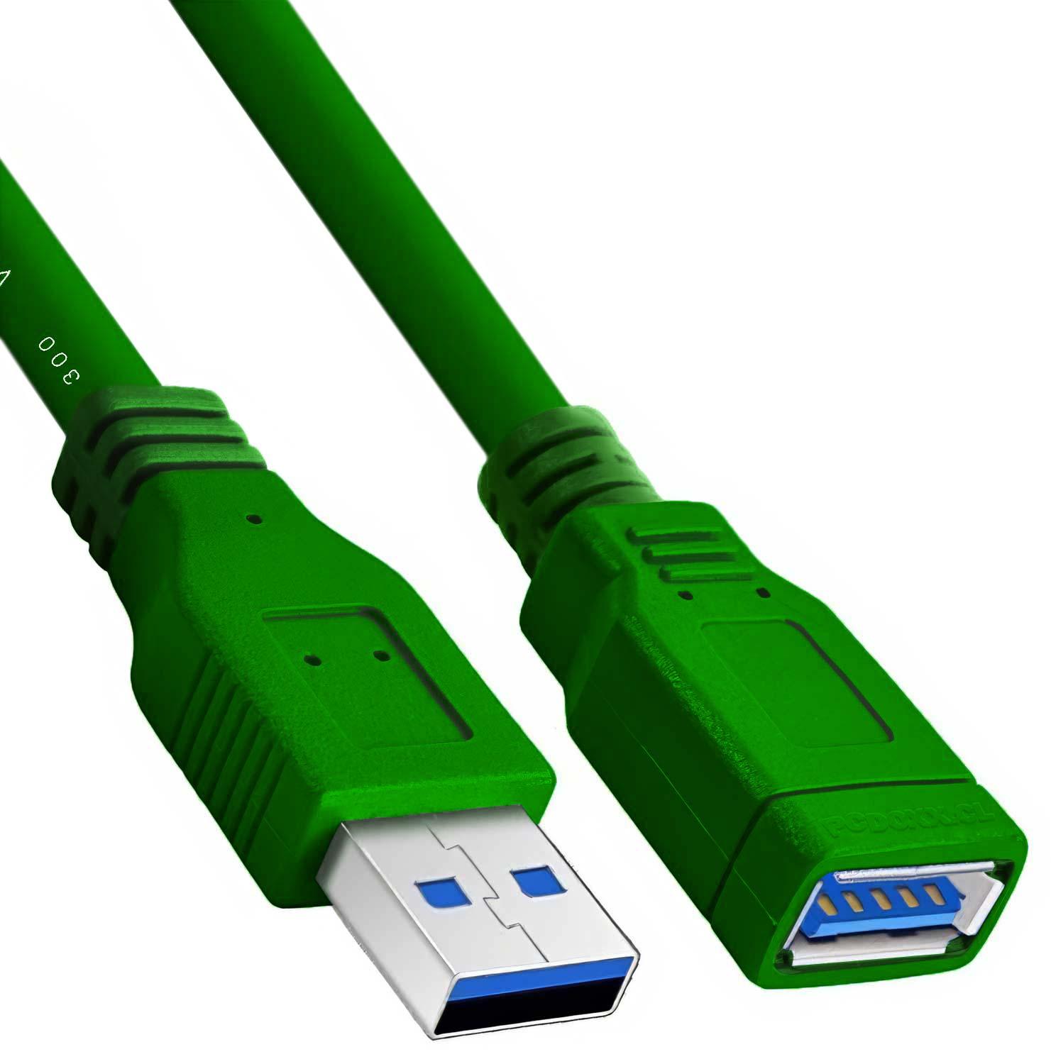 CABLE EXTENSION USB 3.0 MACHO HEMBRA 1.5MTS UNIVERSAL ALARGADOR AZUL MOD. PRO
