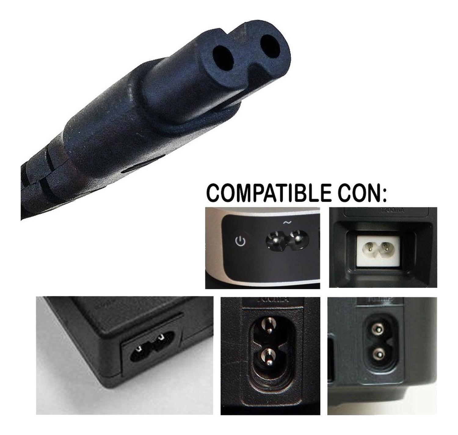 SET CABLE PODER TIPO 8 Y USB IMPRESORA PARA HP CANON EPSON PODER 8 Y USB - 4