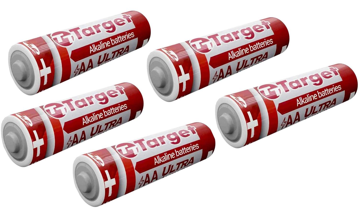 PACK 5X PILA AA BATERIA ALCALINA LINTERNA JUGUETES CONTROL - TARGET 5XAA TARGET - 2