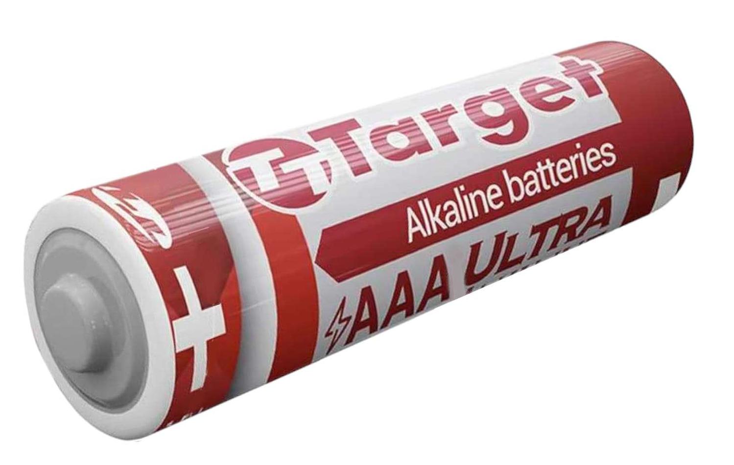PACK 5X PILA AAA BATERIA ALCALINA LINTERNA JUGUETES CONTROL 5XAAA TARGET - 2