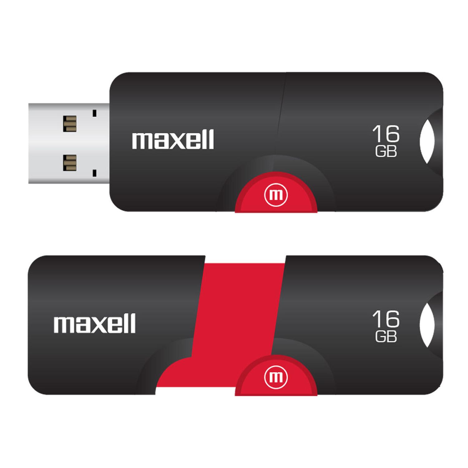 PENDRIVE USB 16GB ORIGINAL DATOS FOTO MUSICA VIDEO COLEGIO MAXELL 16GB FLIX - 1