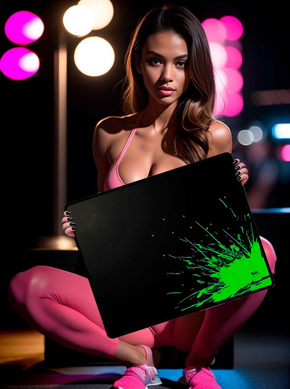 MOUSEPAD GAMER PRO XL ANTIDESLIZANTE GAMING PAD MOUSE RAPIDO 44CM X 35CM - 5