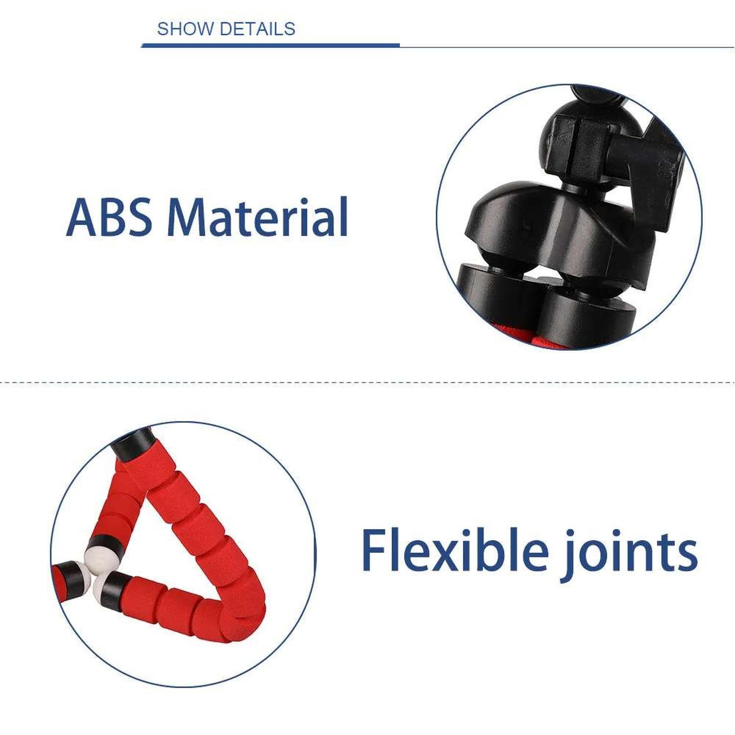 TRIPODE SOPORTE FLEXIBLE CAMARA ESCRITORIO BOLSILLO PORTATIL SIN CABEZAL AL AZAR - 4
