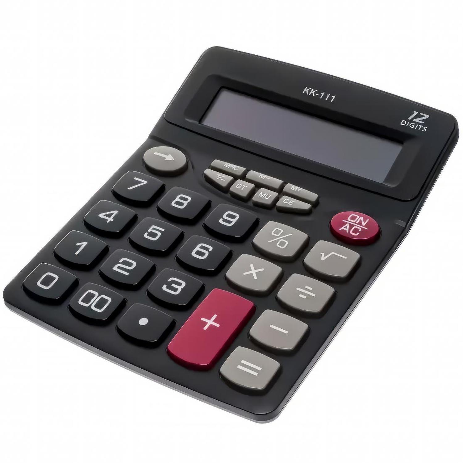 CALCULADORA BOTONES GRANDES COMERCIO COLEGIO ESTUDIANT 12DIG AL AZAR 111-12 - 1