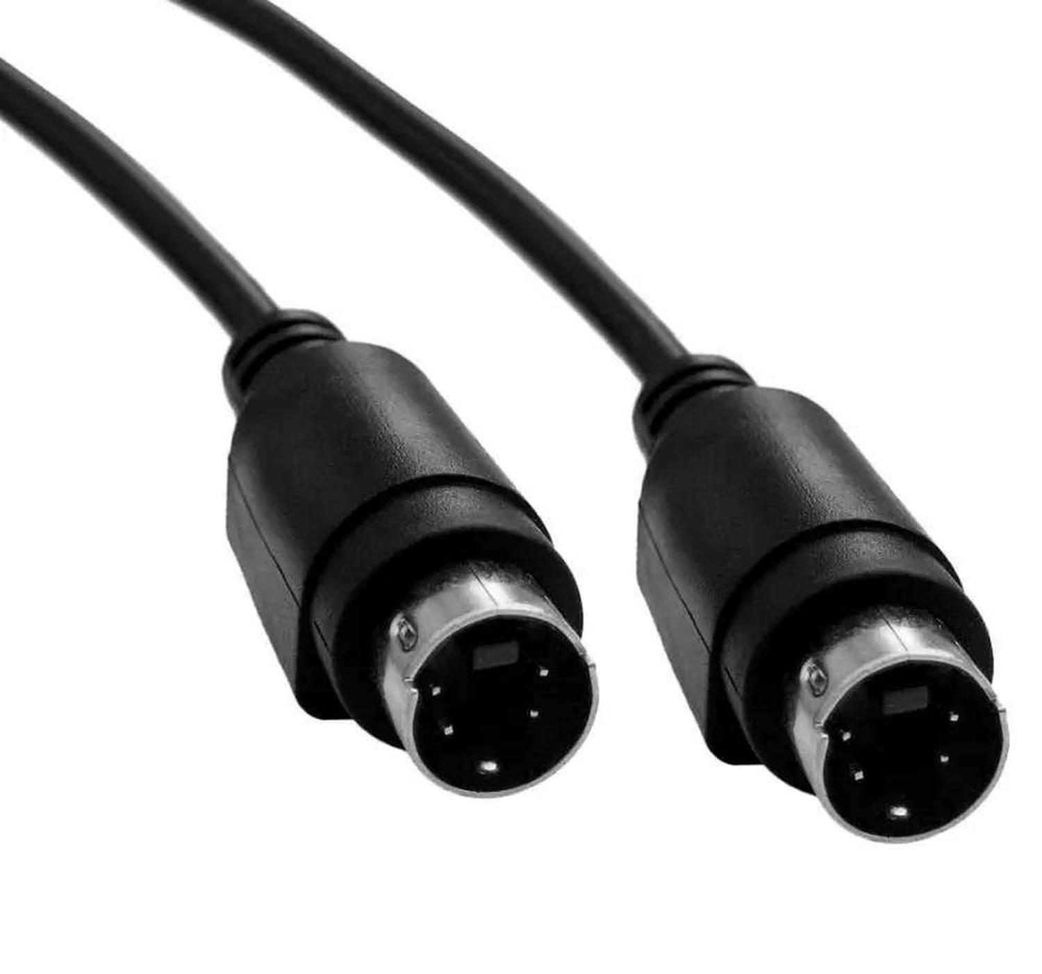 CABLE SUPER VIDEO 4 PIN SVIDEO PINES MACHO MACHO S-VIDEO 4 PIN 90CM - 1