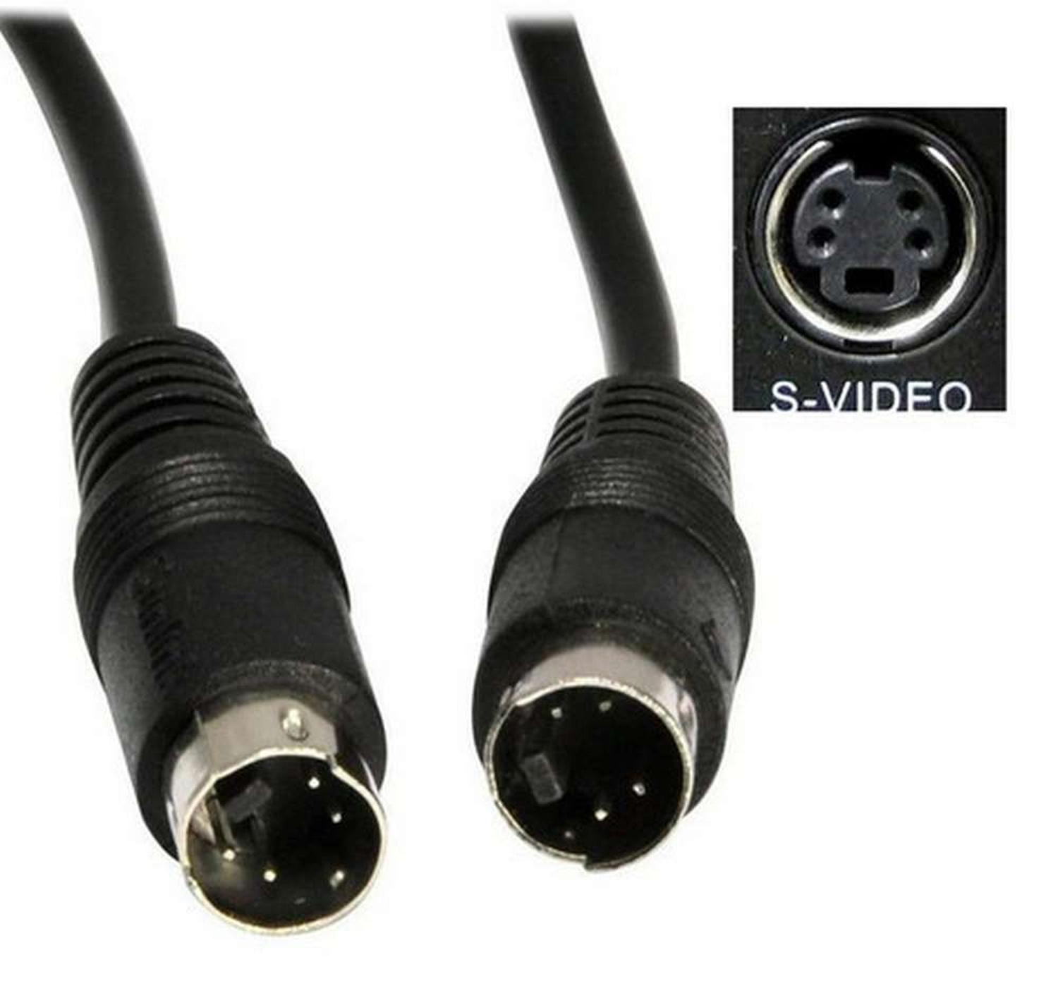 CABLE SUPER VIDEO 4 PIN SVIDEO PINES MACHO MACHO S-VIDEO 4 PIN 90CM - 2
