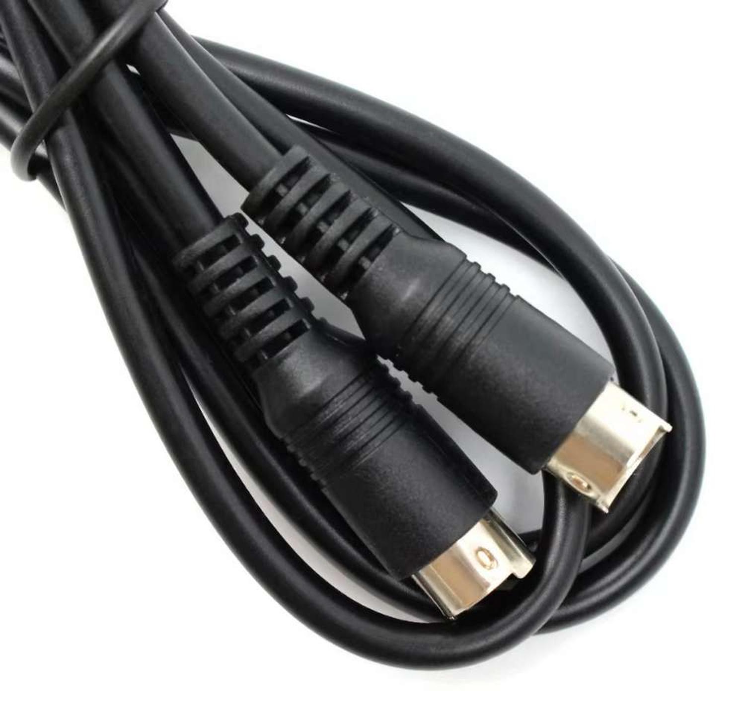 CABLE SUPER VIDEO 4 PIN SVIDEO PINES MACHO MACHO S-VIDEO 4 PIN 90CM - 4