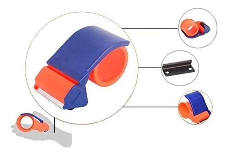 DISPENSADOR CINTA DE EMBALAJE CORTADOR HUINCHA PORTA CINTA - 6