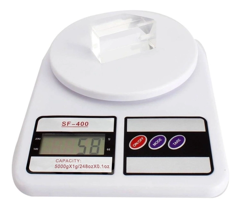 BALANZA PESA DIGITAL 1GRS A 5000GRS DE COCINA 5 KG KILOS - 3