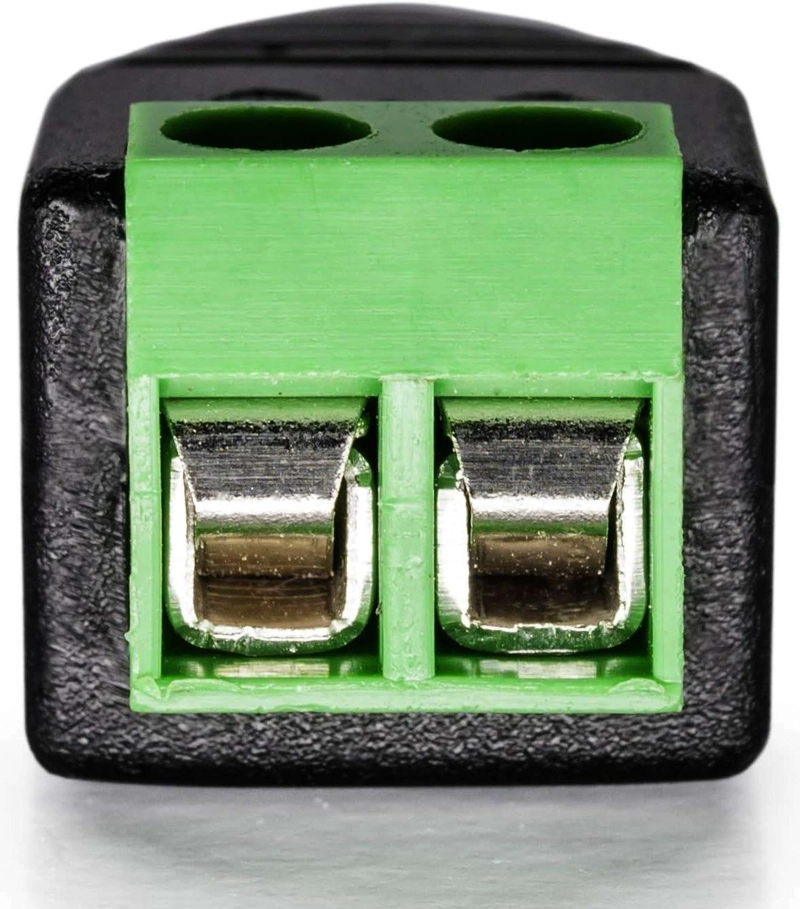 CONECTOR TERMINAL PODER 5.5X2.1 MACHO JACK CAMARAS TIRA LED MACHO DC ENERGIA - 3