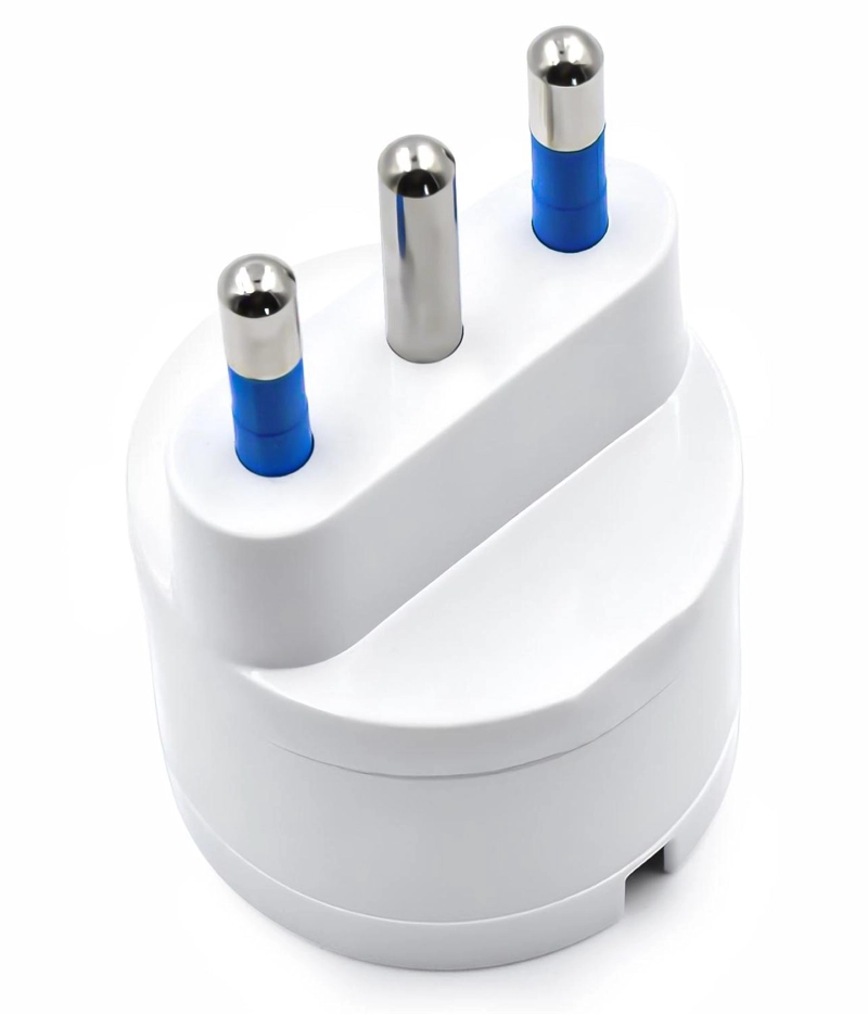 ADAPTADOR ENCHUFE CORRIENTE ELECTRICO SCHUKO UNIVERSAL EUROPEO TIPO E F SCHUKO - 5