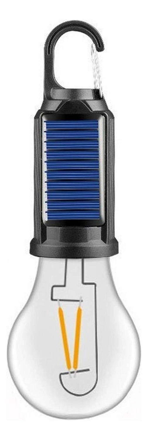 AMPOLLETA LAMPARA SOLAR RECARGABLE PORTATIL CAMPING DECORACION SOLAR - 1