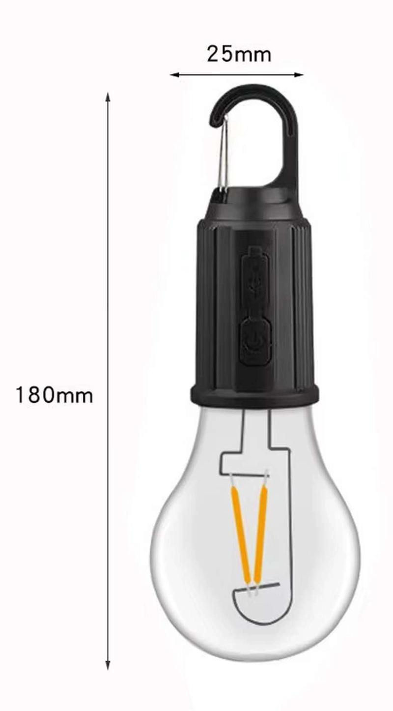AMPOLLETA LAMPARA SOLAR RECARGABLE PORTATIL CAMPING DECORACION SOLAR - 8