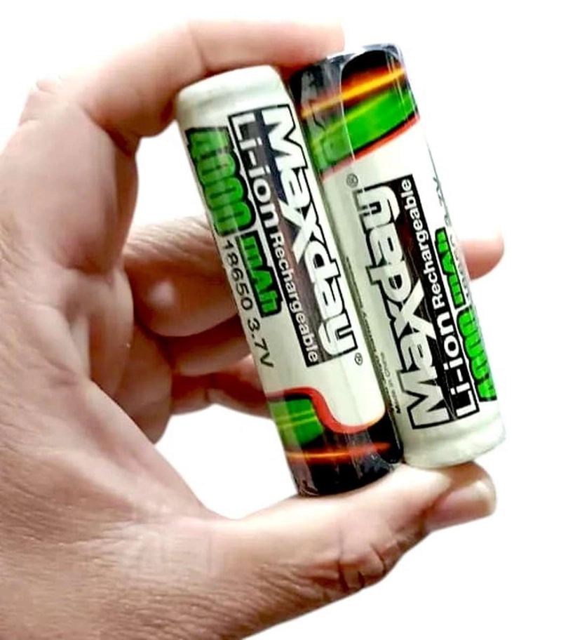 PILA RECARGABLE 18650 BATERIA DE VAPER CIGARRO ELECTRONICO MAXDAY LISA - 5