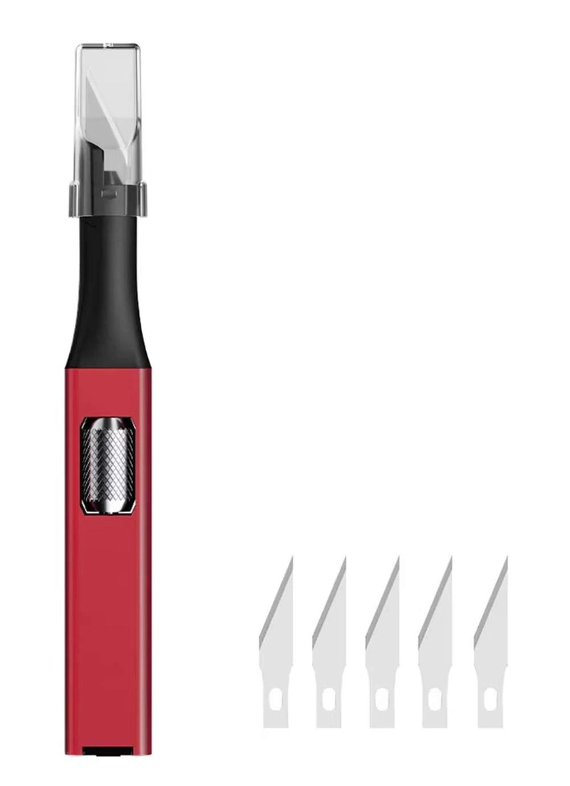 BISTURI CORTANTE ESCALPELO LAPIZ CUTTER CUCHILLA MANUALIDAD AL AZAR - 1