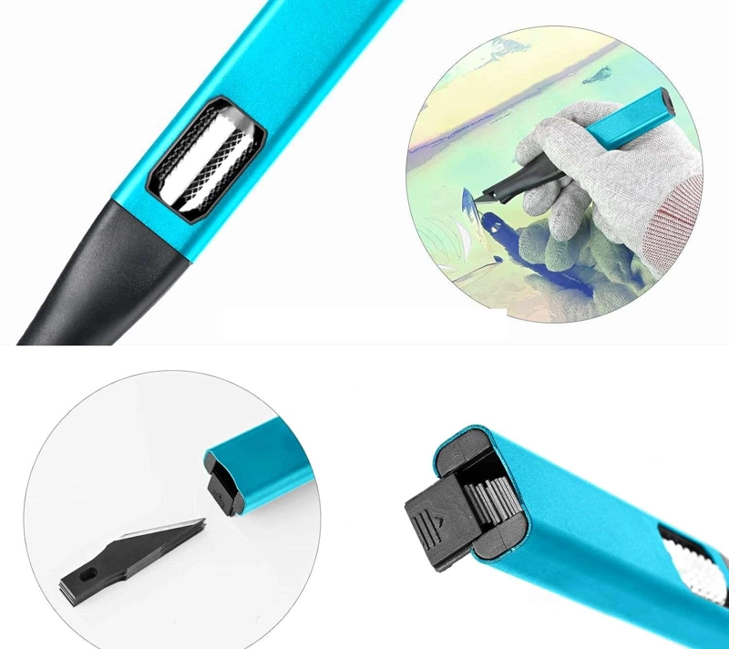 BISTURI CORTANTE ESCALPELO LAPIZ CUTTER CUCHILLA MANUALIDAD AL AZAR - 6