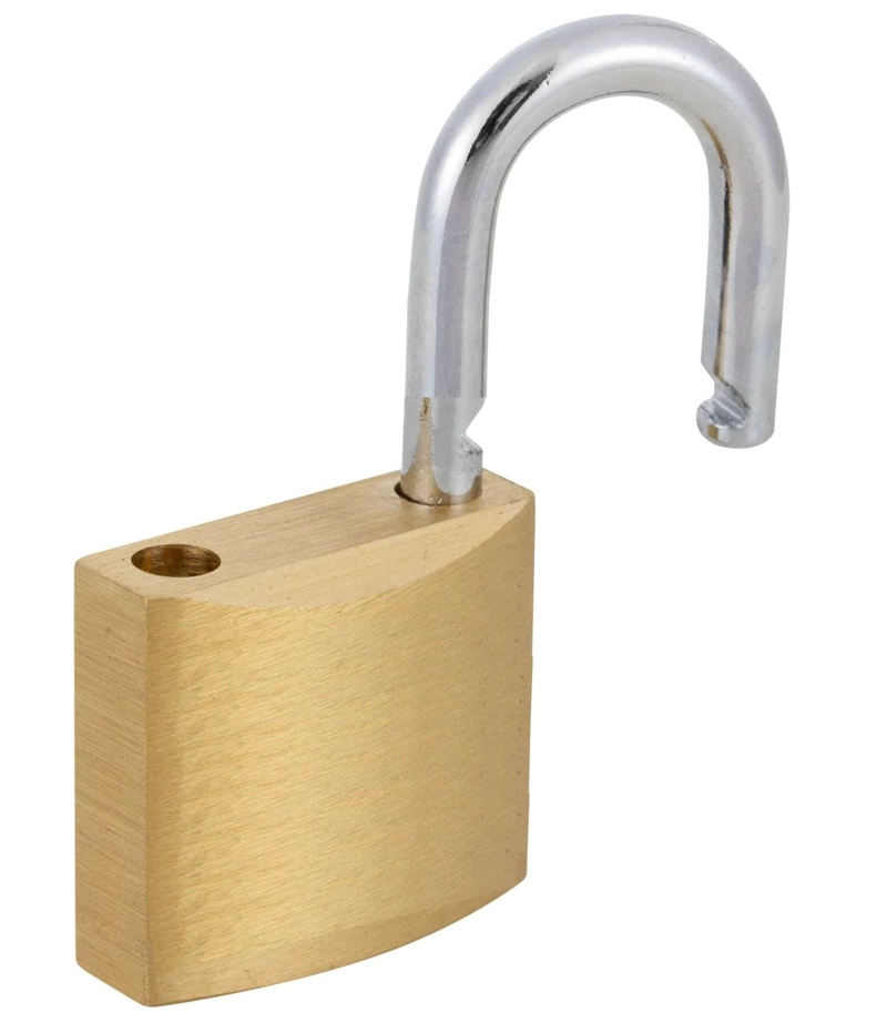 CANDADO A LLAVE 32MM METAL MALETA CASILLERO EQUIPAJE LOCKER METALICO - 3