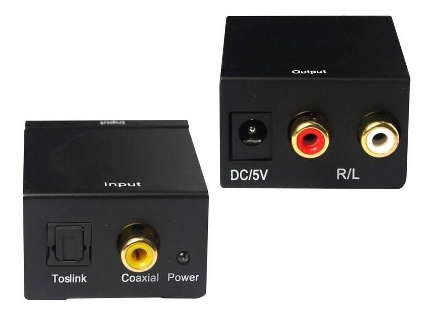 CONVERSOR AUDIO DIGITAL OPTICO A RCA FIBRA OPTICA DE SMARTTV - 6