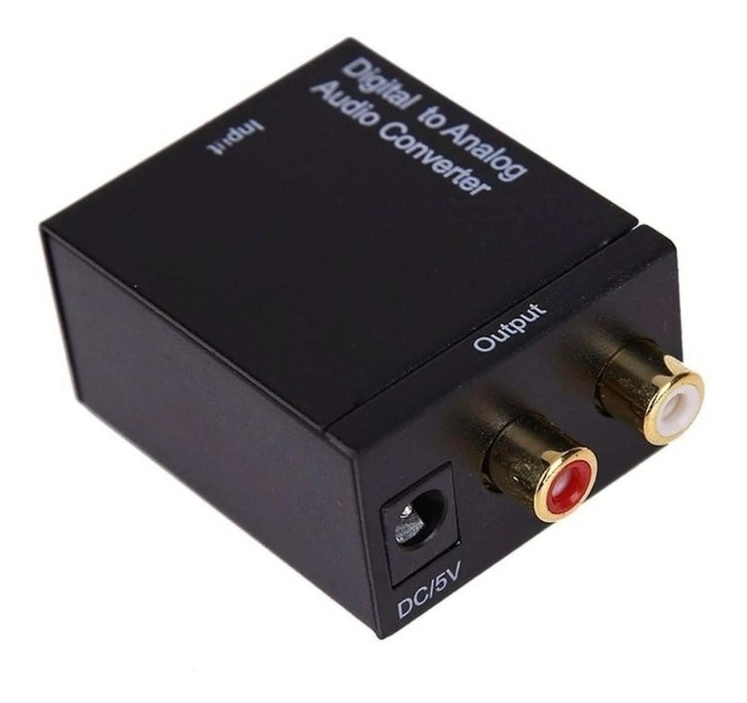CONVERSOR AUDIO DIGITAL OPTICO A RCA FIBRA OPTICA DE SMARTTV - 7