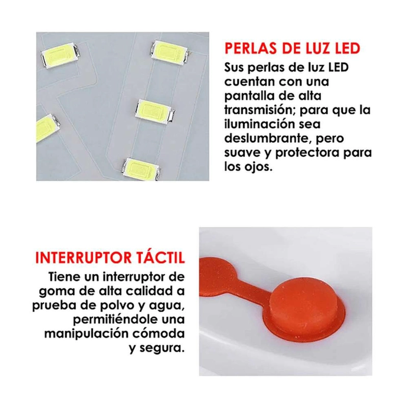 AMPOLLETA LED CAMPING RECARGABLE USB SOLAR GANCHO LUZ LED - 5