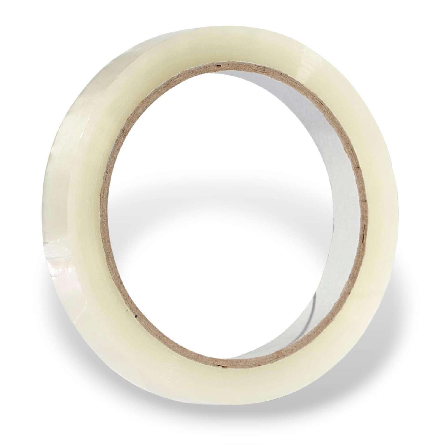 CINTA ADHESIVA GRANDE TRANSPARENTE NEGOCIO OFICINA COLEGIO 1X 12MM 3 PULGADAS - 2