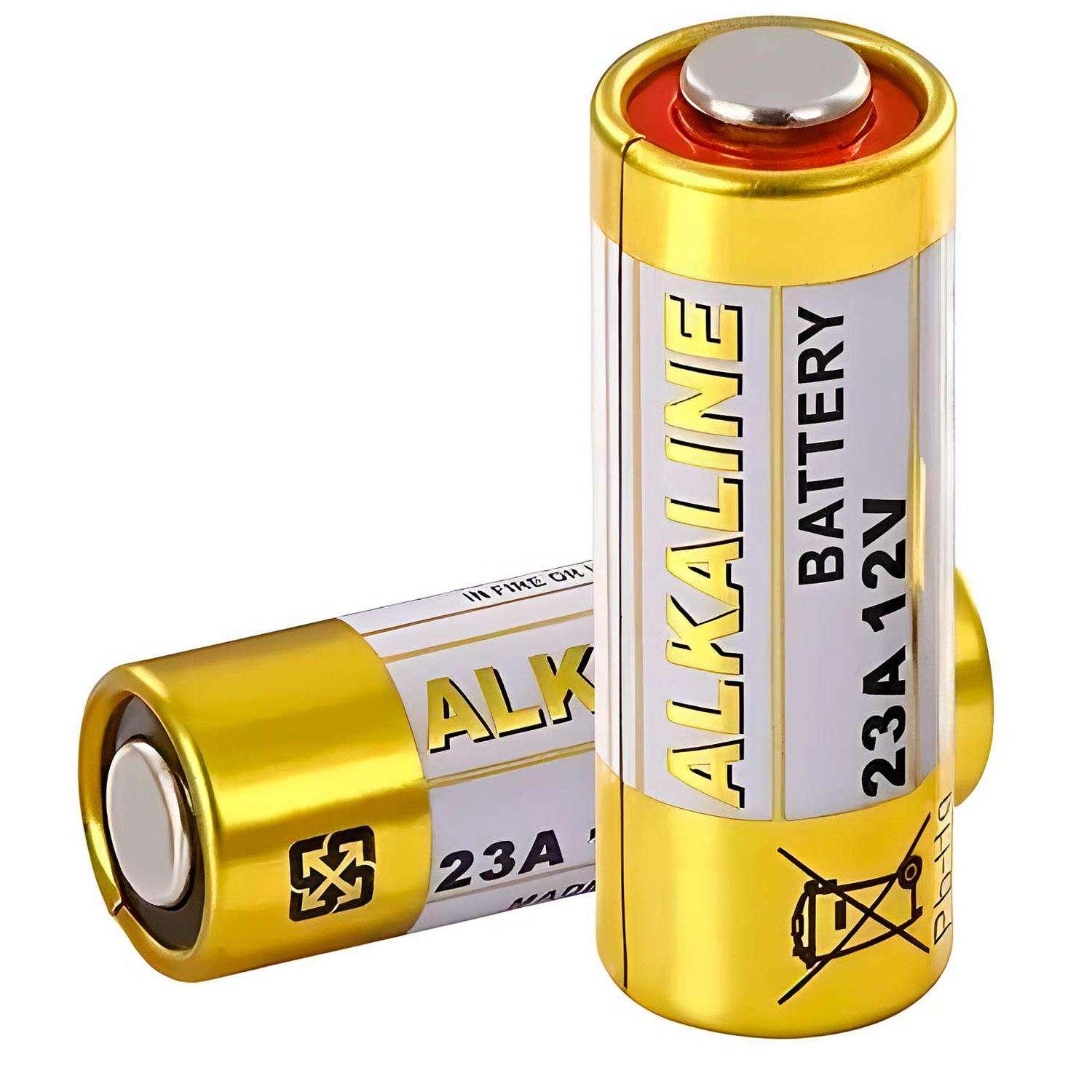 PILA 23A 12V PARA CONTROL VEHICULO AUTO ALARMA CASA TIMBRE 1 UNIDAD - 2