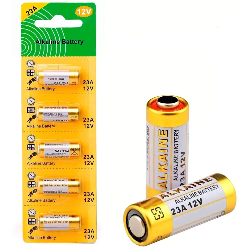 PILA 23A 12V PARA CONTROL VEHICULO AUTO ALARMA CASA TIMBRE 1 UNIDAD - 4