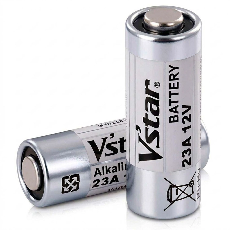 PILA 23A 12V PARA CONTROL VEHICULO AUTO ALARMA CASA TIMBRE VSTAR - 2