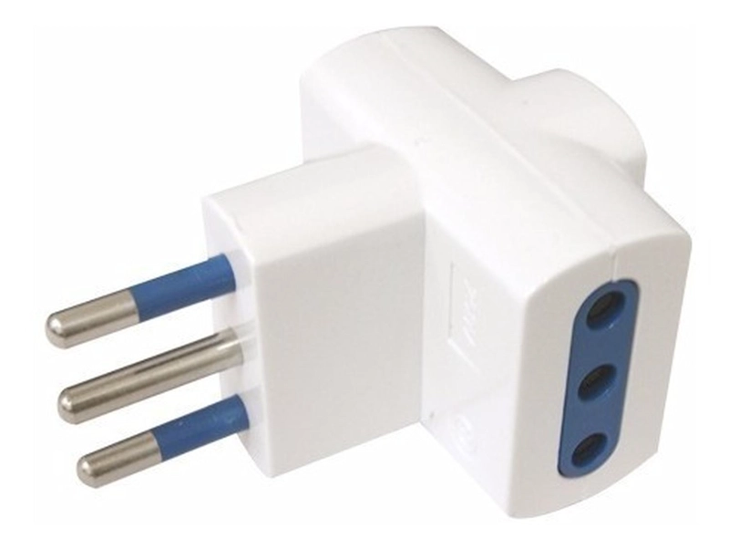 ENCHUFE TRIPLE TRIFASICO ADAPTADOR LADRON CORRIENTE 220V - 1