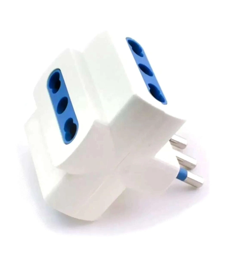 ENCHUFE TRIPLE TRIFASICO ADAPTADOR LADRON CORRIENTE 220V - 3