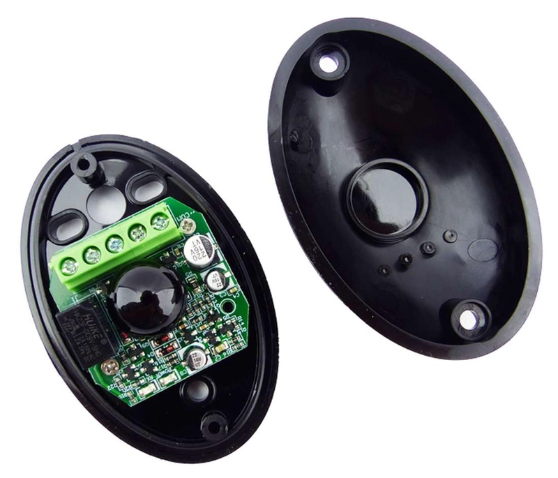 SENSOR DE MOVIMIENTO FOTOCELDA INFRARROJO SEGURIDAD PORTON 5 PINES - 2
