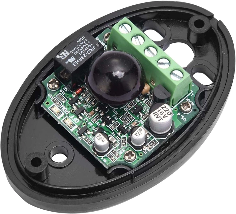 SENSOR DE MOVIMIENTO FOTOCELDA INFRARROJO SEGURIDAD PORTON 5 PINES - 3