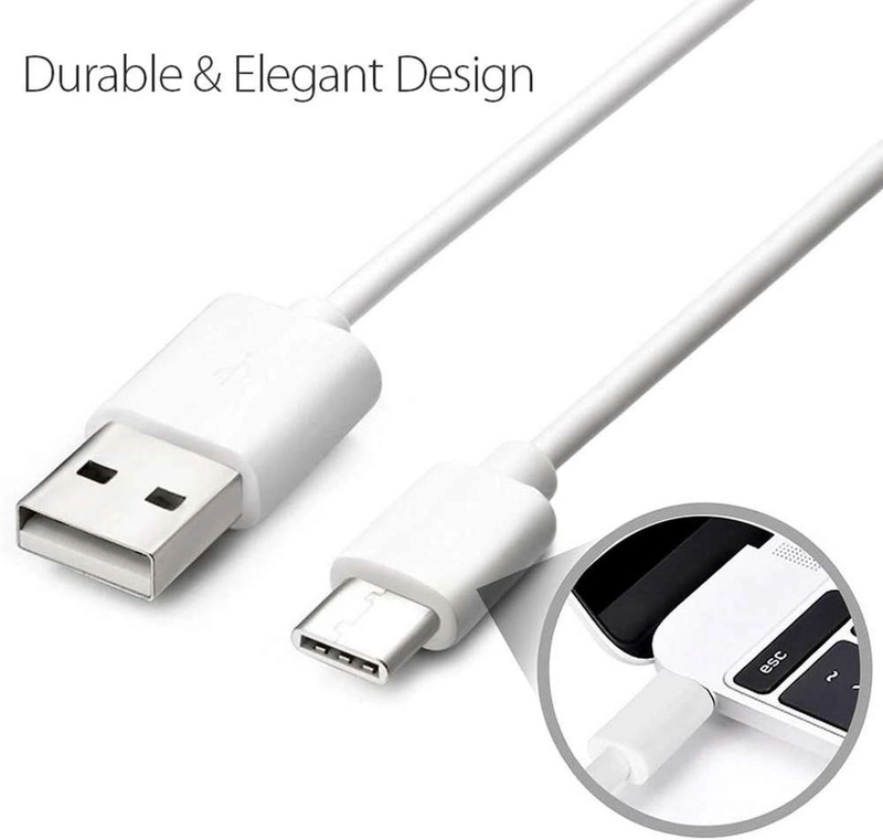 CABLE USB TIPO C 3 METROS PARA CONTROL PS5 CARGADOR CELULAR COLOR AL AZAR - 8