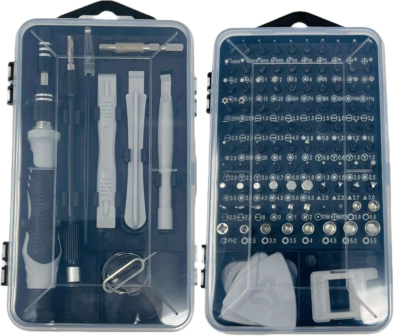 SET DESTORNILLADOR DE PRECISION HERRAMIENTA 115 EN 1 PORTATIL 115 PIEZAS EN 1 - 1
