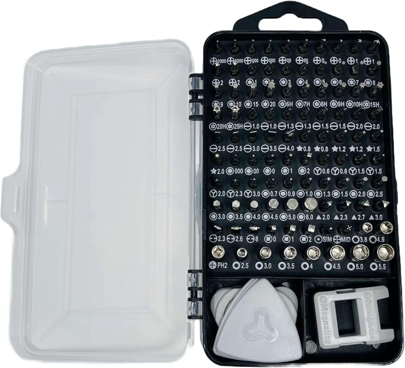 SET DESTORNILLADOR DE PRECISION HERRAMIENTA 115 EN 1 PORTATIL 115 PIEZAS EN 1 - 2