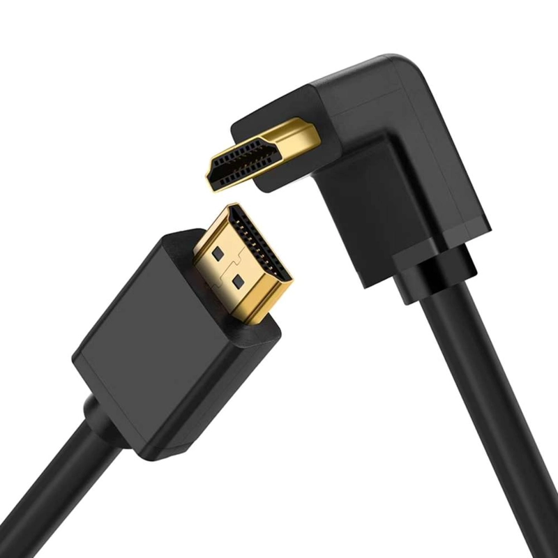 CABLE PARA CONECTOR HDMI ANGULO EN L 1.5 METROS LED BLURAY CONECTOR EN L FIJO - 4