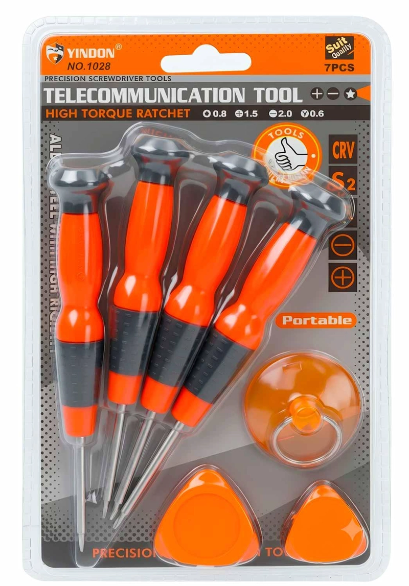 SET DESTORNILLADOR DE PRESICION CELULARES TRIWING, PENTALOBE - 5