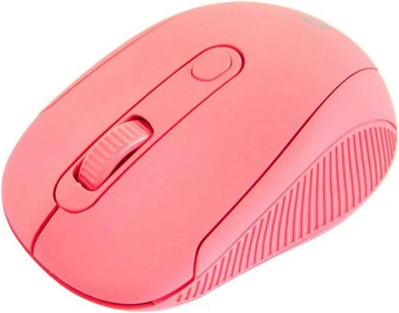 MOUSE INALAMBRICO ROSA USB COLOR ROSADO PC NOTEBOOK PINK FD-223PK - 4