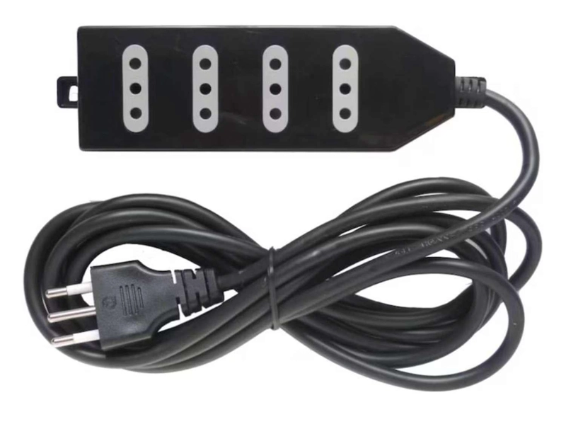ALARGADOR EXTENSION DE CORRIENTE ENCHUFE MULTIPLE 3 METROS ME-204B - 2