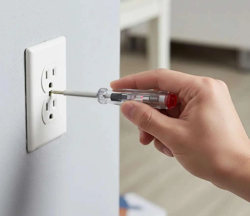 TESTER PROBADOR BUSCADOR DE POLOS CORRIENTE DESTORNILLADOR TN0745 - 2
