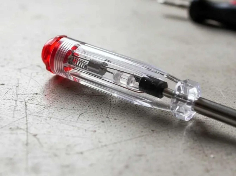 TESTER PROBADOR BUSCADOR DE POLOS CORRIENTE DESTORNILLADOR TN0745 - 5