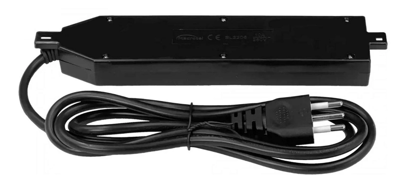 ALARGADOR ZAPATILLA EXTENSION CORRIENTE ENCHUFE 1.5 METROS ME-204B 6 TOMAS - 3