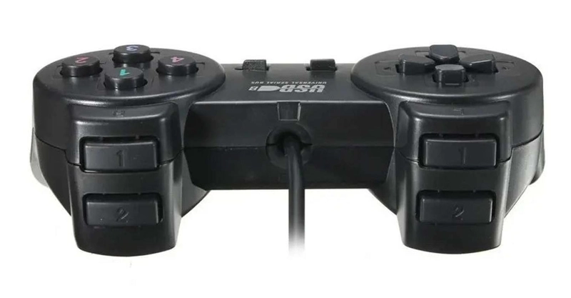 JOYSTICK CONTROL ALAMBRICO PALANCA USB PC MANDO JUEGOS SIMPLE - 3